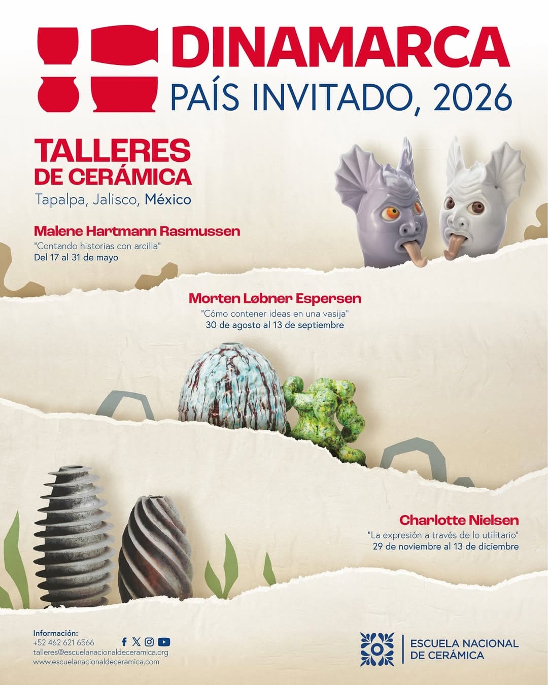 Post 10 by Escuela Nacional de Cerámica on Instagram (image)
