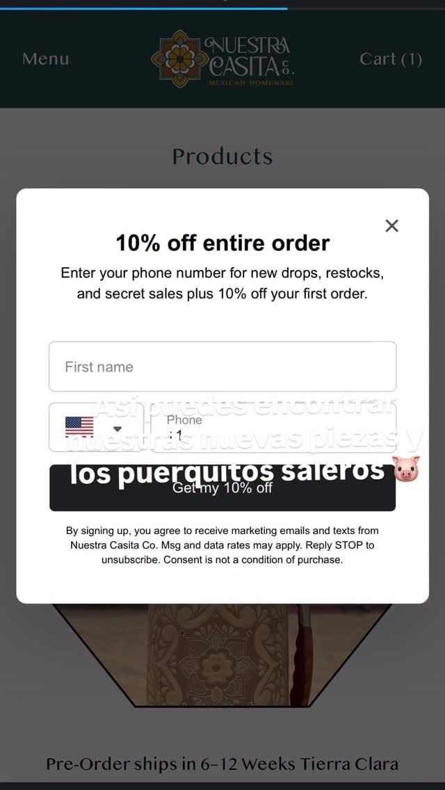 Post 7 by Nuestra Casita Co. ™ on Instagram (video)