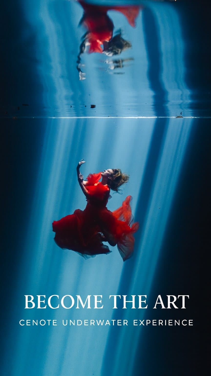 Post 9 by CENOTE & UNDERWATER ART PHOTOGRAPHER | RIVIERA MAYA on Instagram (video)