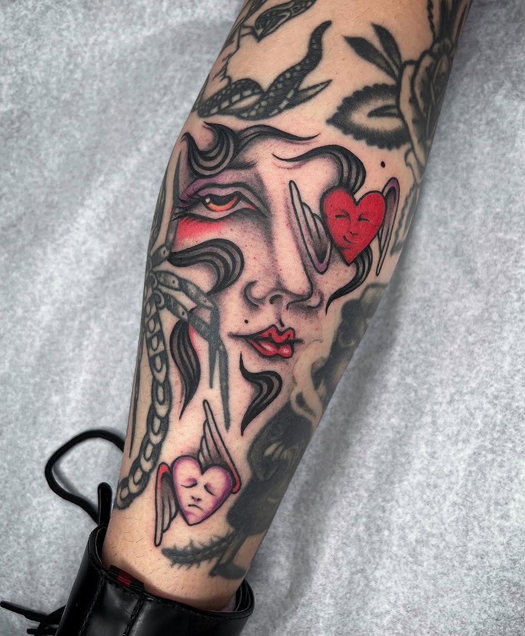Post 9 by Fran Ruina 🌹Tijuana Tattoo Artist on Instagram (carousel)