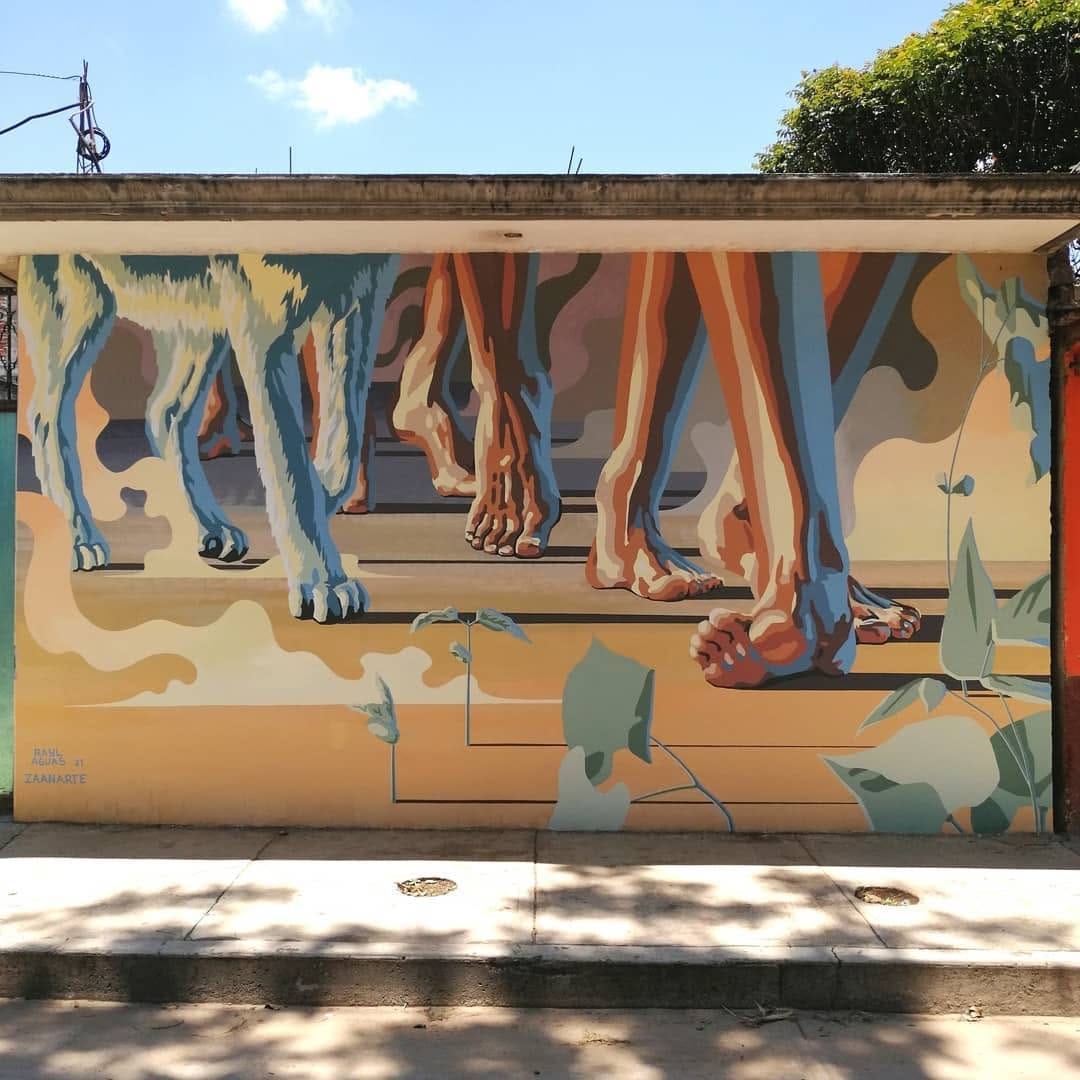 Post 10 by Raúl Aguas / Street Art on Instagram (carousel)