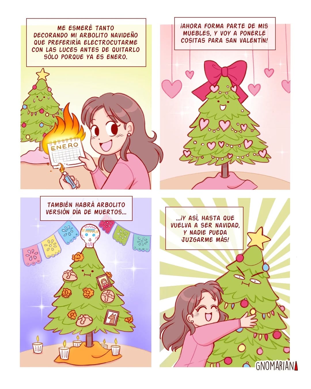 Post 5 by Gnomariana Comics on Instagram (carousel)