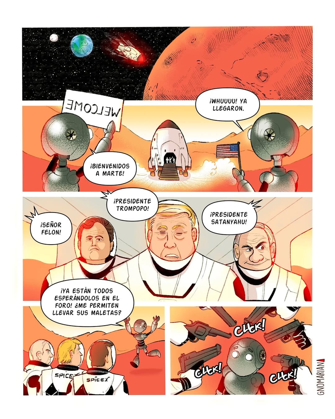 Post 2 by Gnomariana Comics on Instagram (carousel)