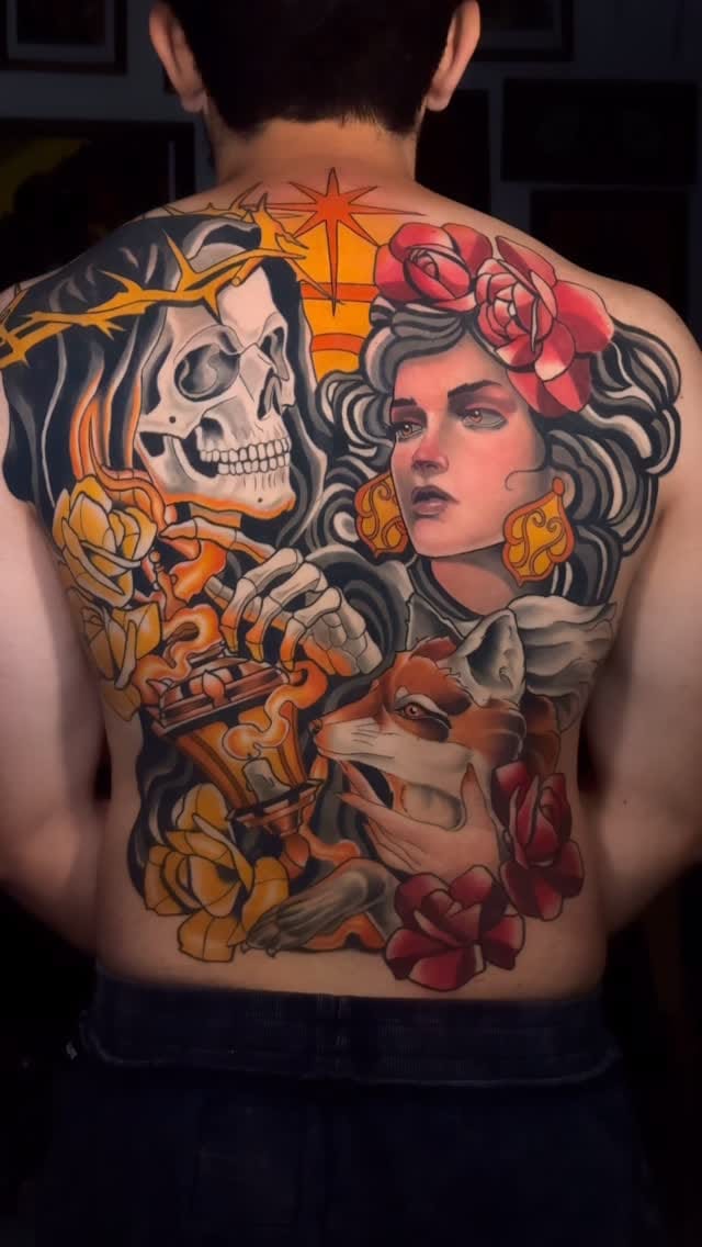 Post 9 by Israel Mendoza Tattoo on Instagram (video)