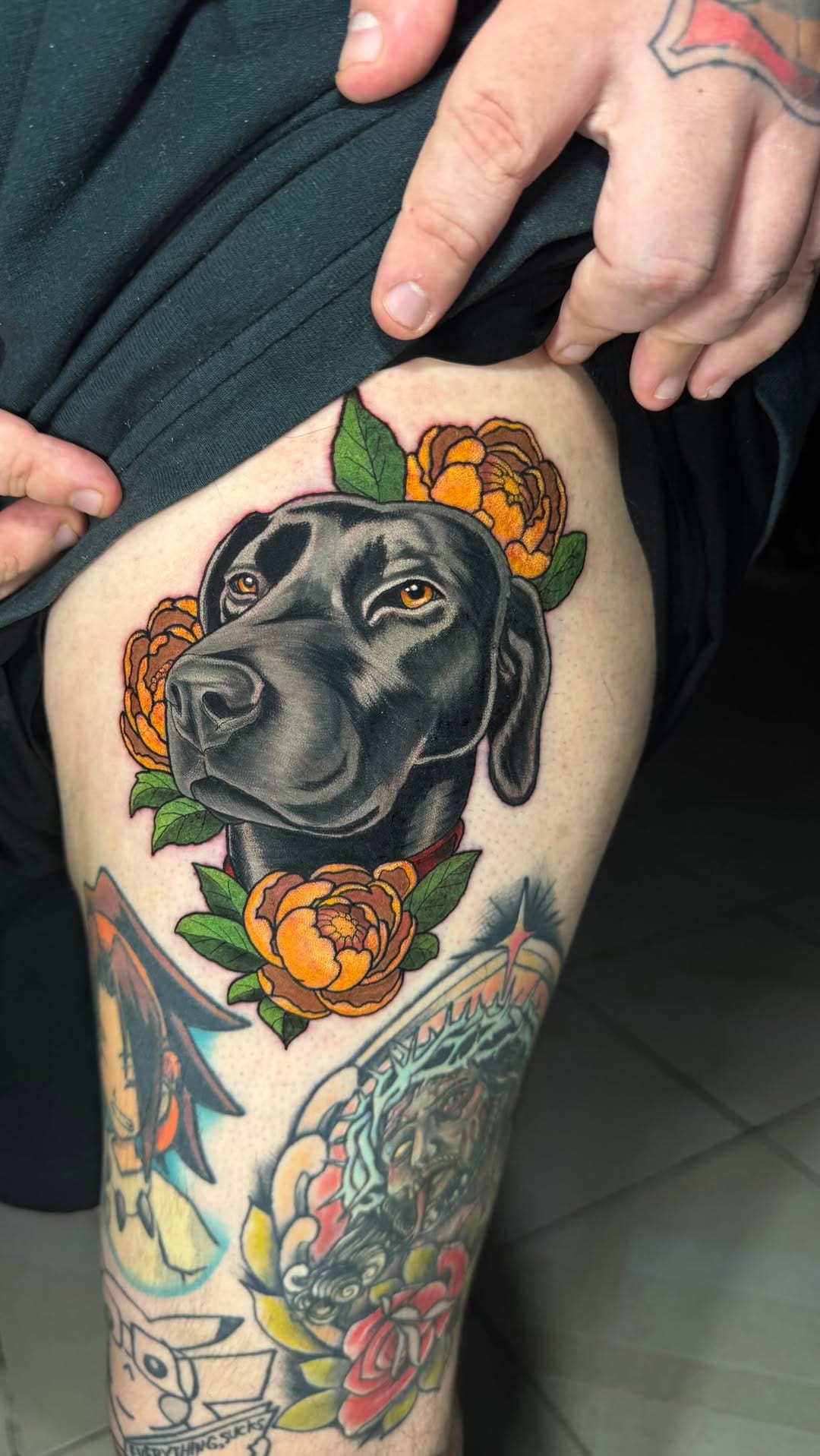 Post 3 by Israel Mendoza Tattoo on Instagram (video)