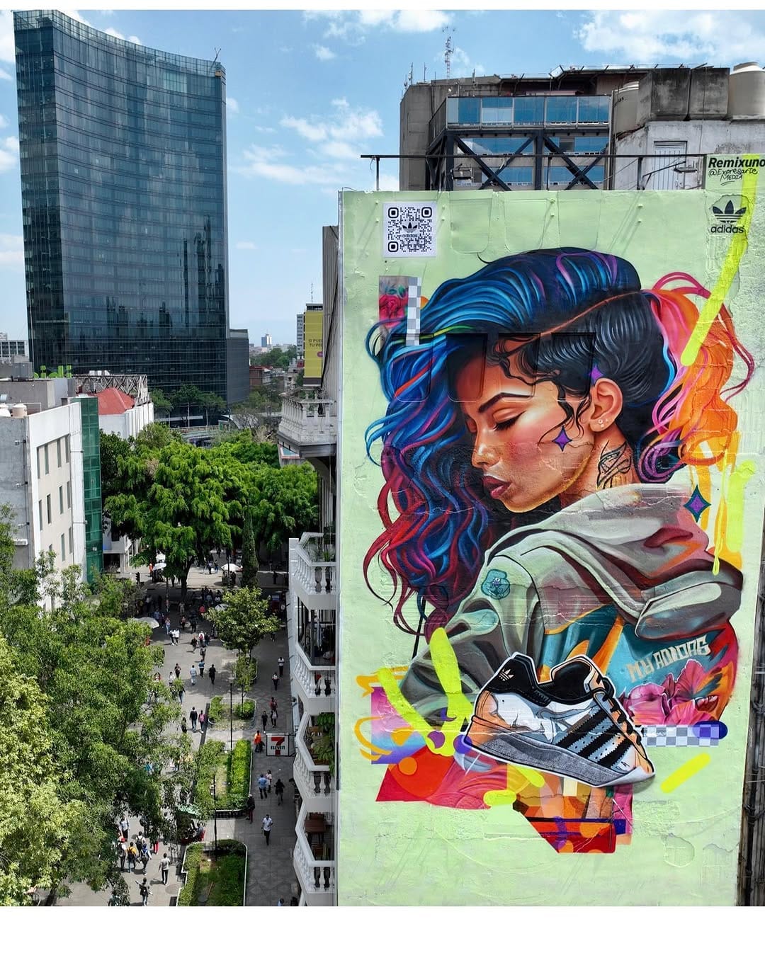 Post 10 by Internationally acclaimed street artist on Instagram (carousel)