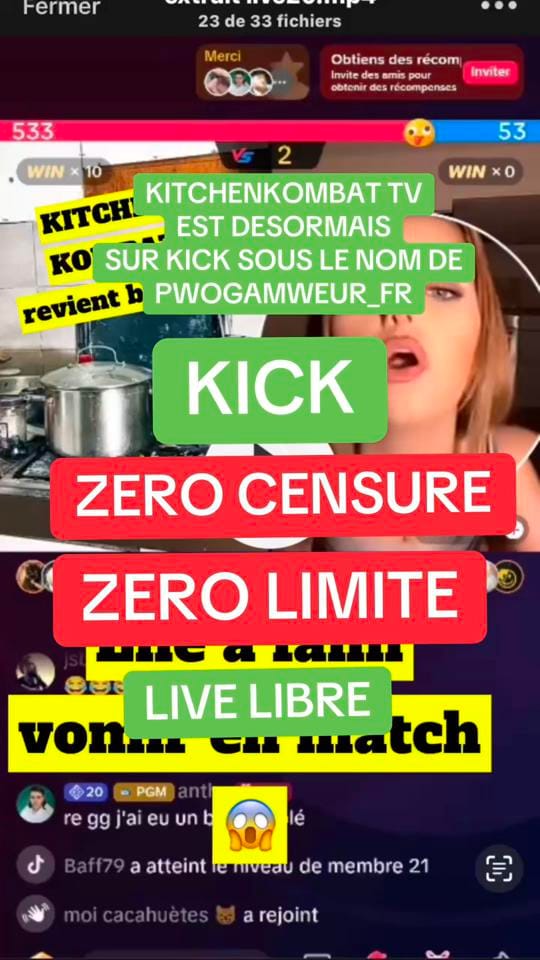 Post 8 by kitchenkombat TV on TikTok (video)