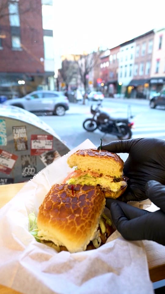 Post 7 by Mission Sandwich Social on TikTok (video)