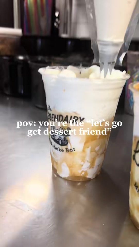 Post 4 by The Legendairy Milkshake Bar on TikTok (video)