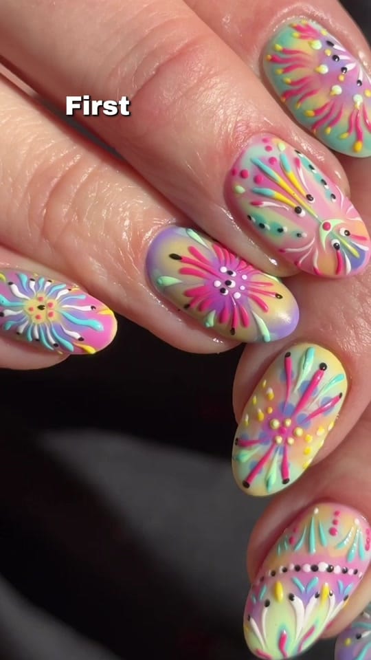 Post 7 by Nails Bab on TikTok (video)