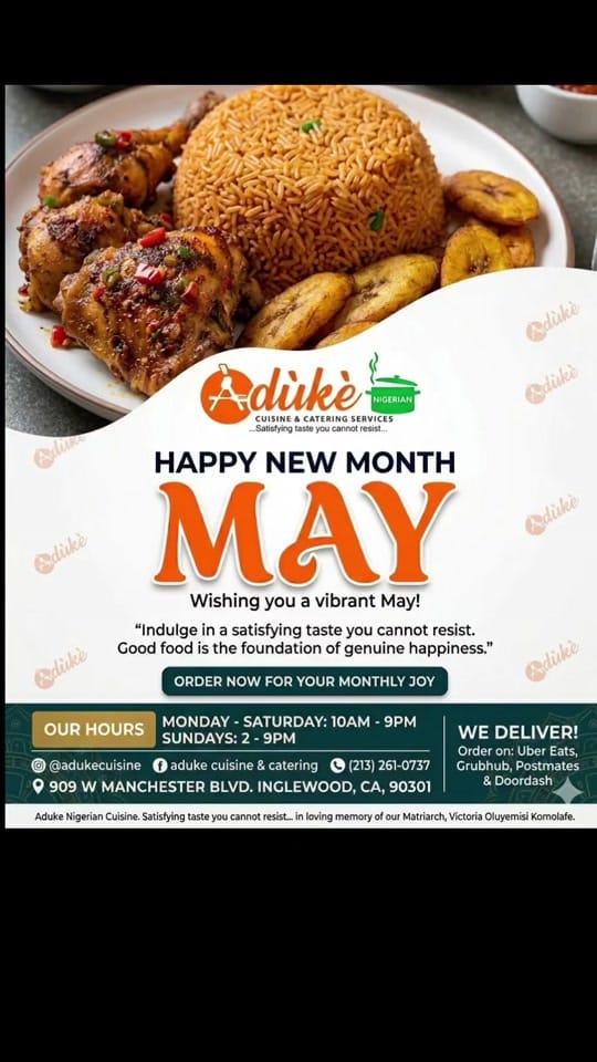 Post 1 by ADUKE CUISINE & CATERING LA on TikTok (video)