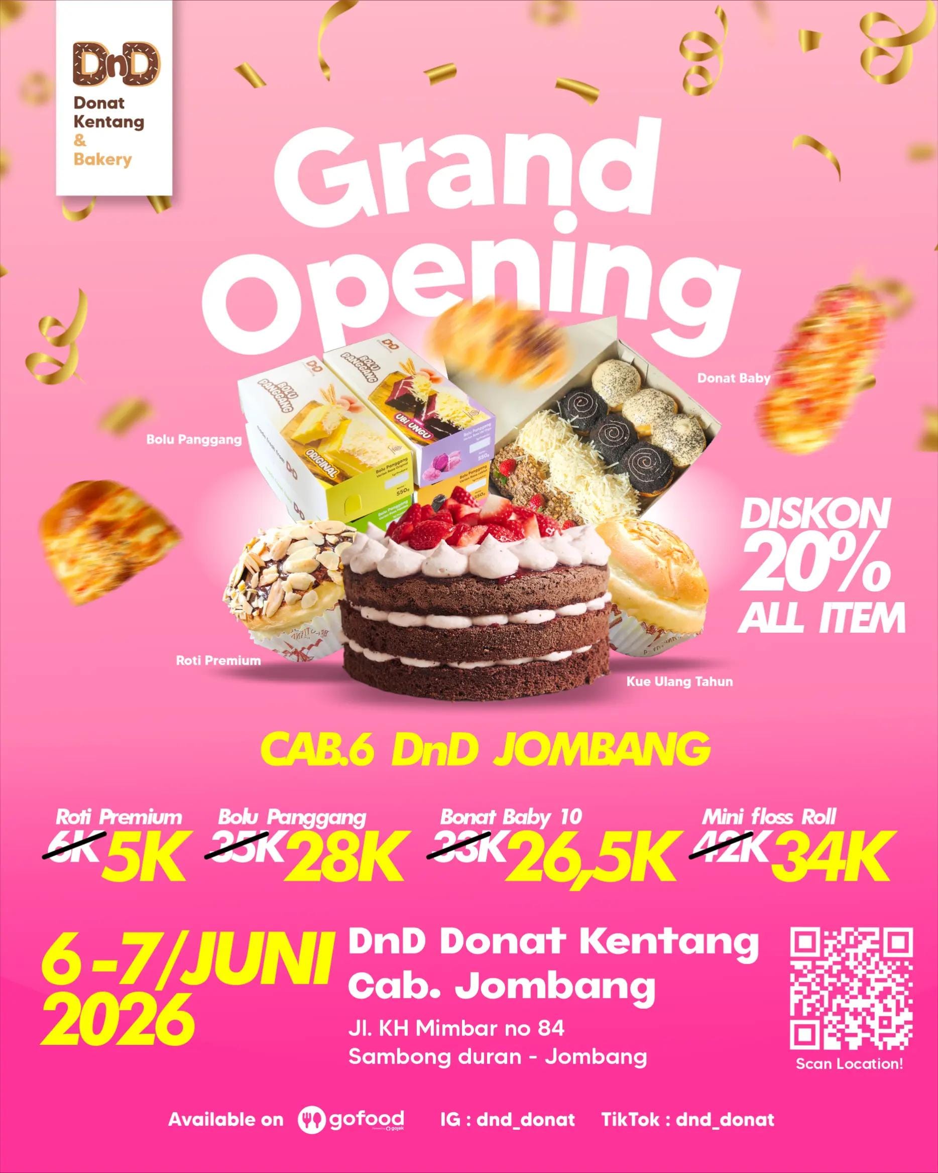 Post 4 by DnD Donat Kentang & Bakery on TikTok (video)