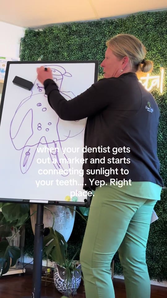 Post 1 by Dr. Rebecca Edwards DDS on TikTok (video)