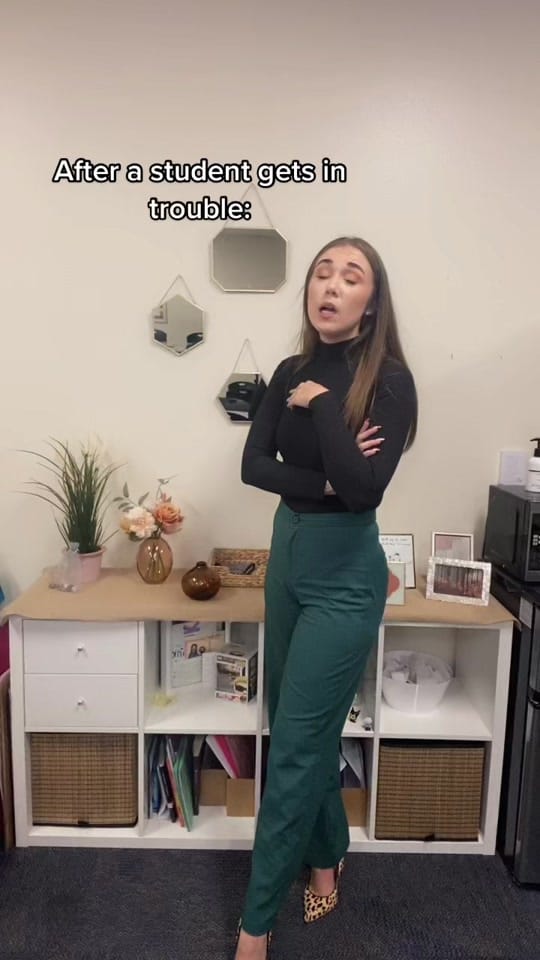 Post 3 by Ms. Dyer on TikTok (video)