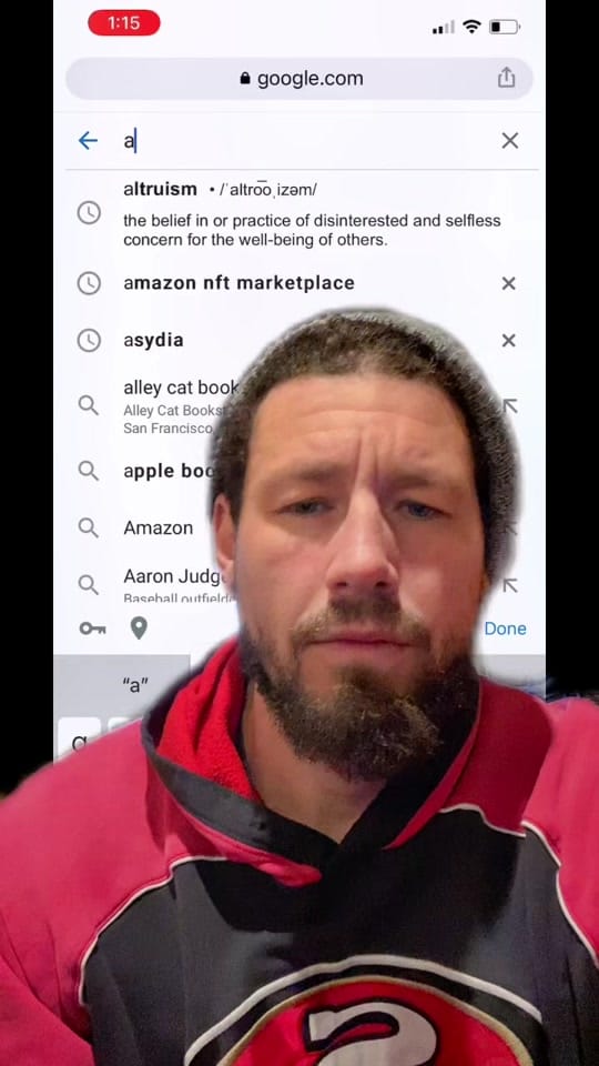Post 5 by Artist Samuel S. Price on TikTok (video)