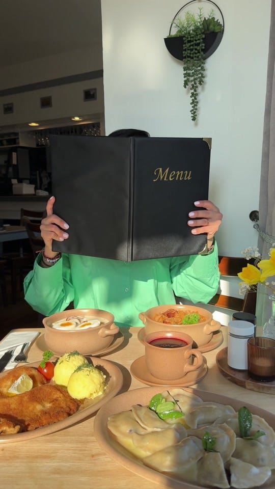 Post 1 by The Polish Restaurant on TikTok (video)