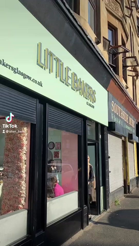 Post 8 by Little Bakers Glasgow on TikTok (video)