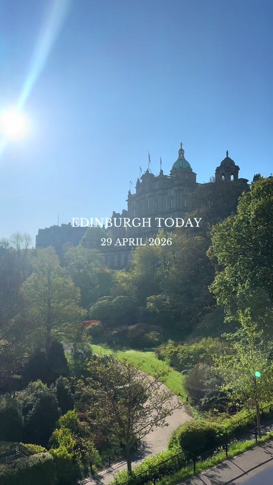 Post 1 by Edinburghtoday on TikTok (video)