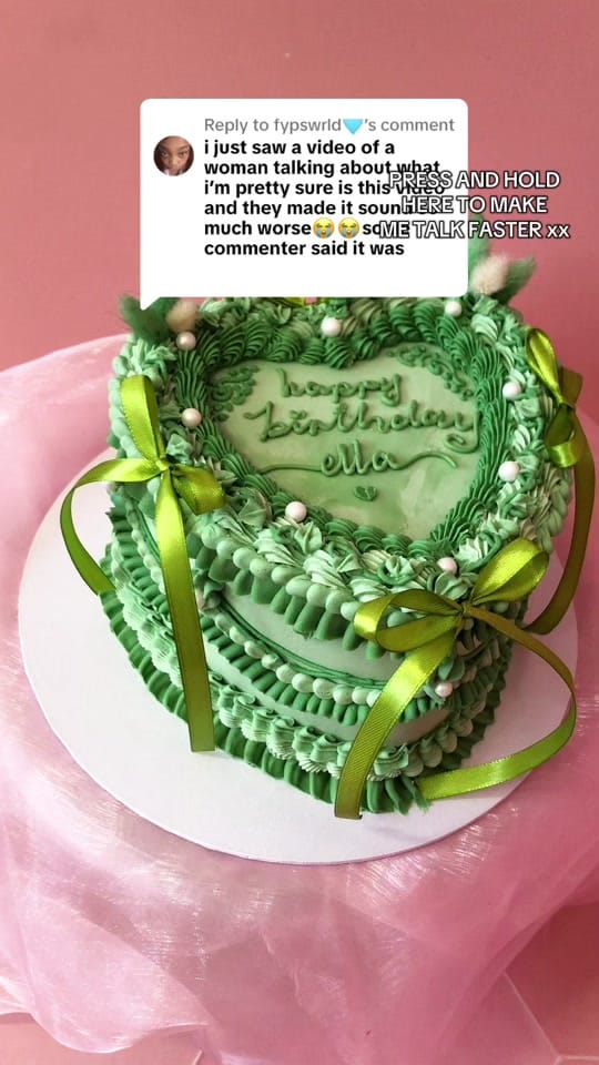 Post 8 by MARBLE + MILK BAKERY on TikTok (video)