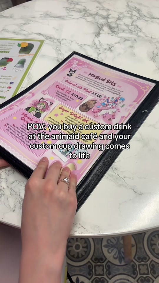 Post 2 by animaid_cafe on TikTok (video)