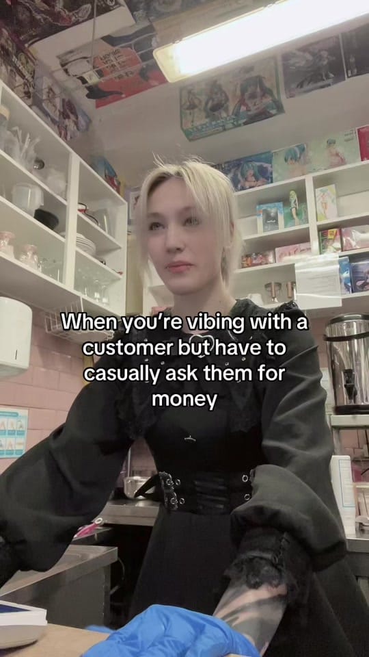 Post 1 by animaid_cafe on TikTok (video)