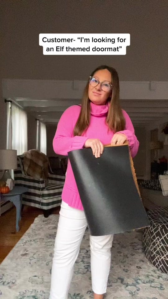Post 8 by Shut the front door doormats on TikTok (video)