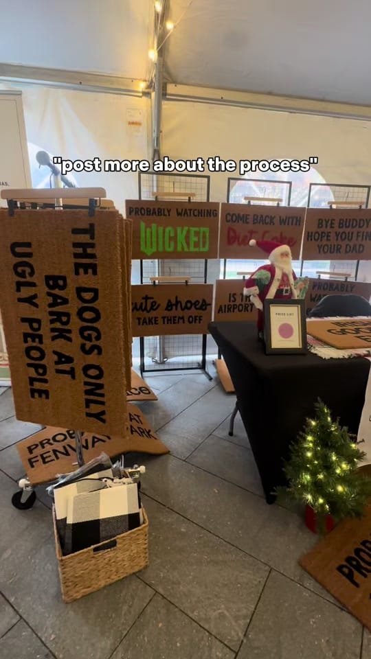Post 5 by Shut the front door doormats on TikTok (video)