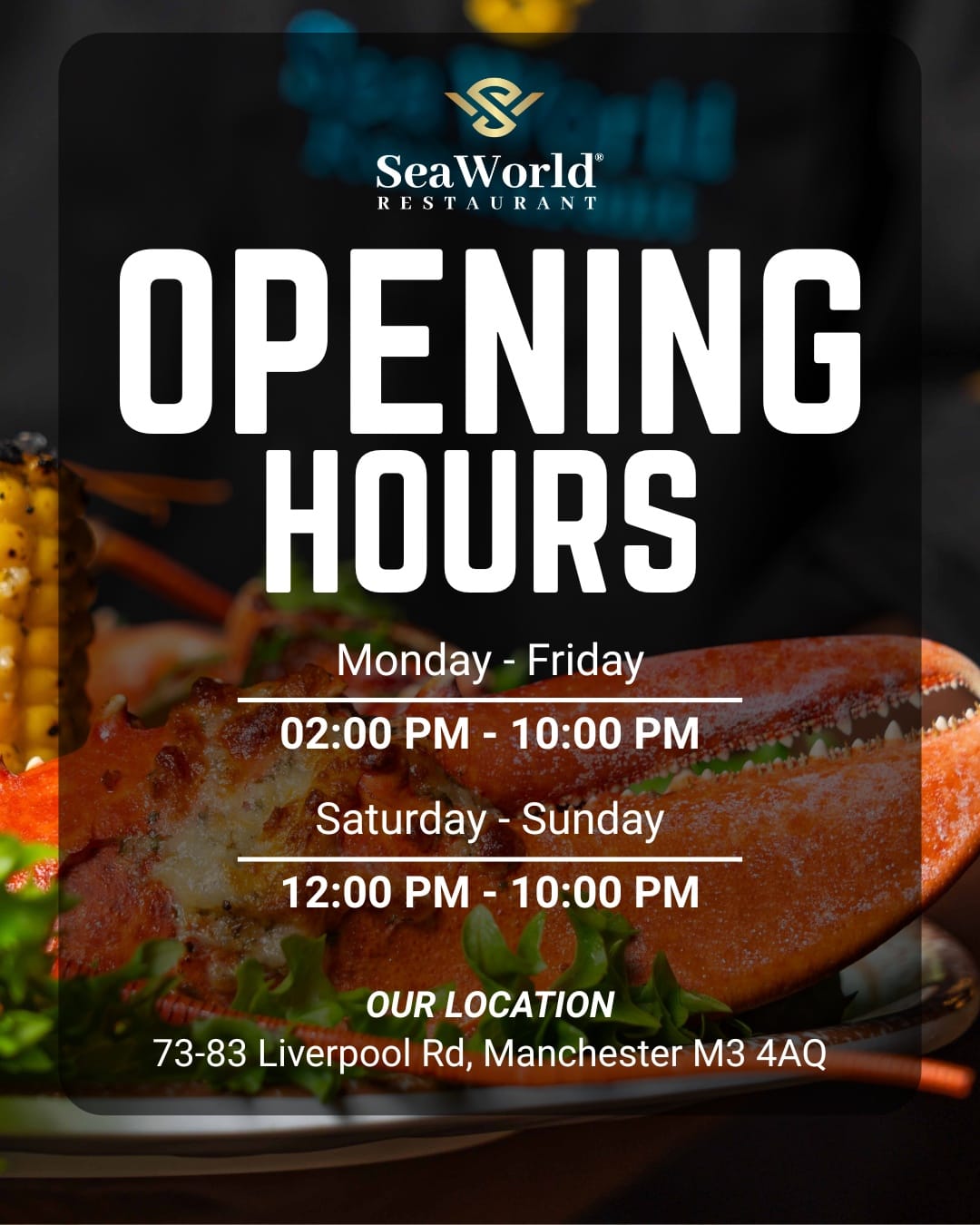 Post 7 by SeaWorldRestaurantmcr on TikTok (video)