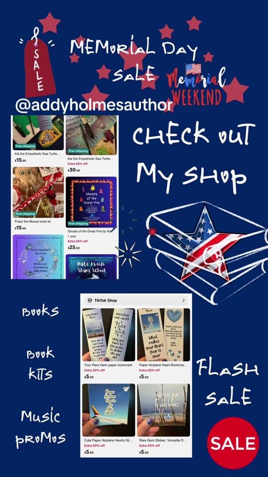 Post 5 by addyholmesauthor on TikTok (video)
