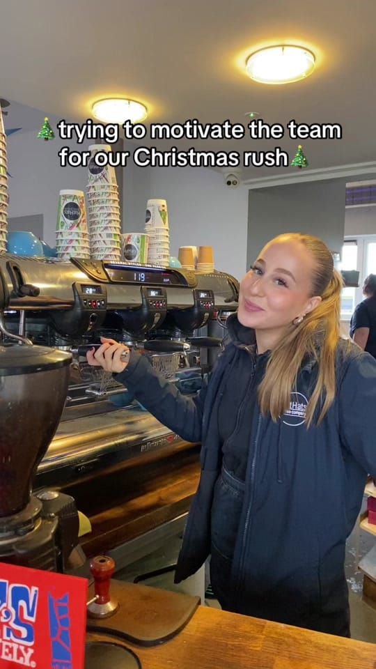 Post 2 by HatHats Coffee on TikTok (video)