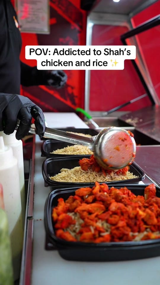 Post 9 by Shah’s Halal Food on TikTok (video)