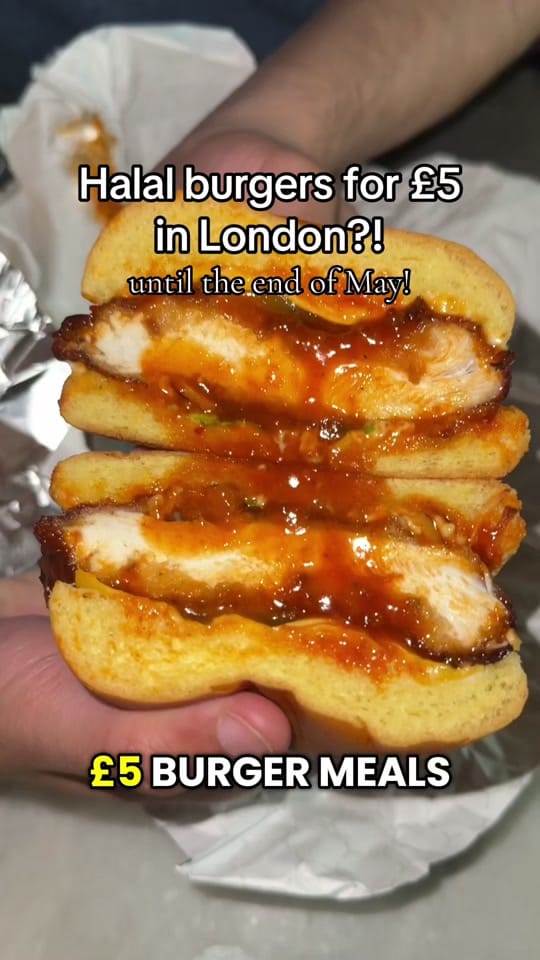 Post 3 by Hijabi Eats London on TikTok (video)