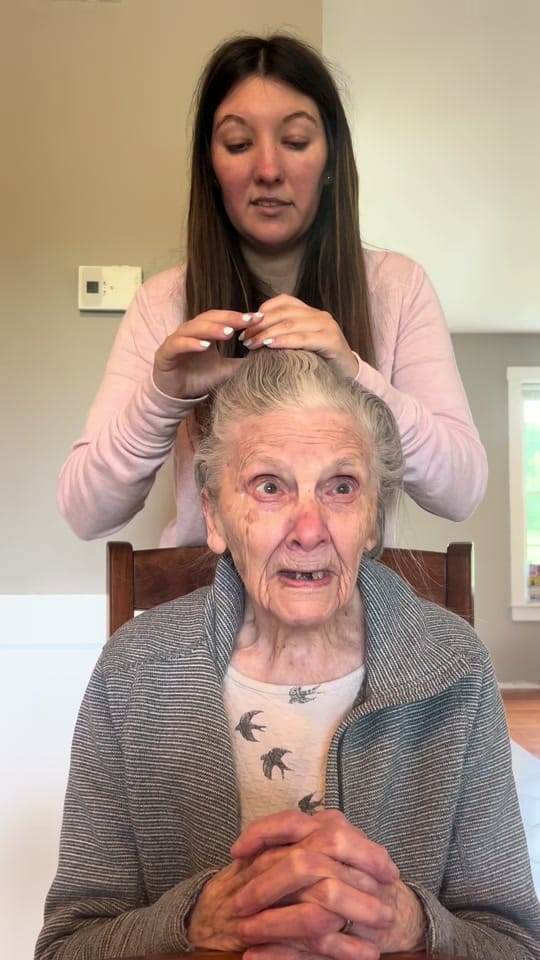 Post 2 by Morgan and Carol | TikTok Nana on TikTok (video)