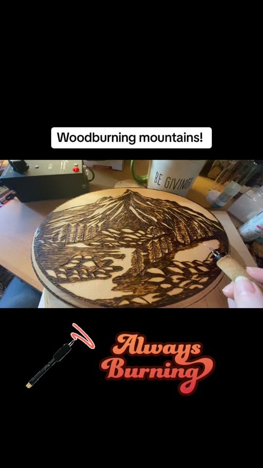 Post 9 by Gemini Pyrography on TikTok (video)