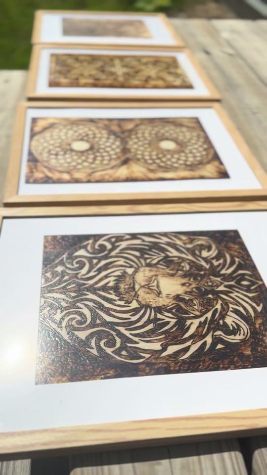 Post 3 by Gemini Pyrography on TikTok (video)