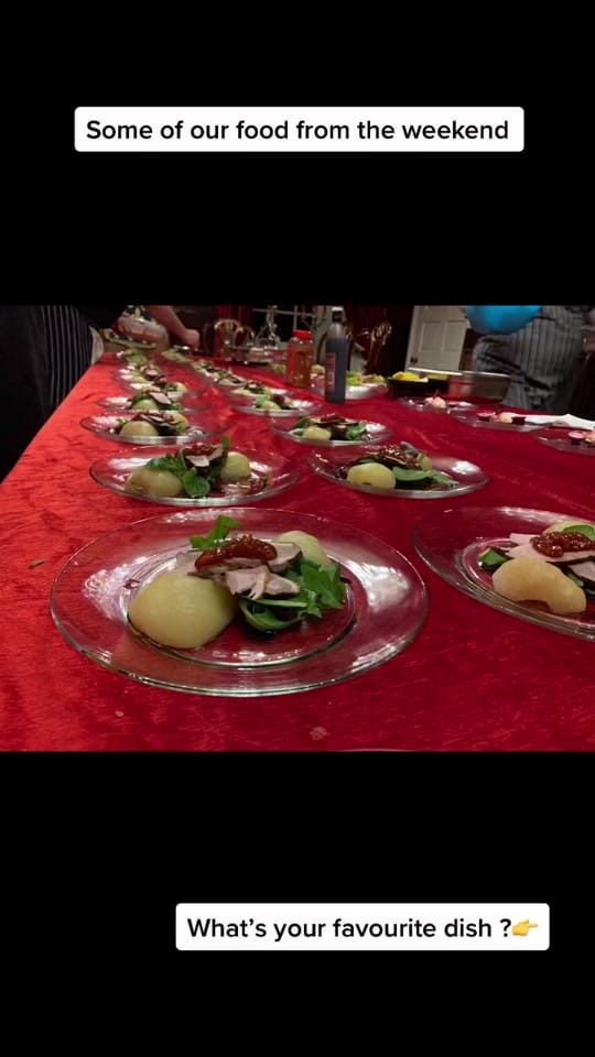 Post 1 by Chef Spencer B Caterer Kent on TikTok (video)
