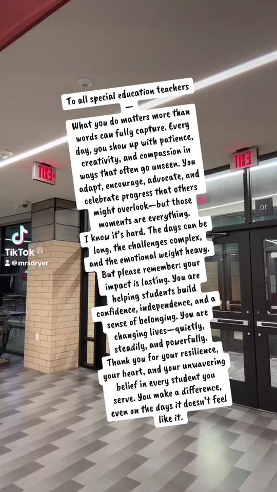 Post 5 by Mrs. Dryer, M.ED on TikTok (video)