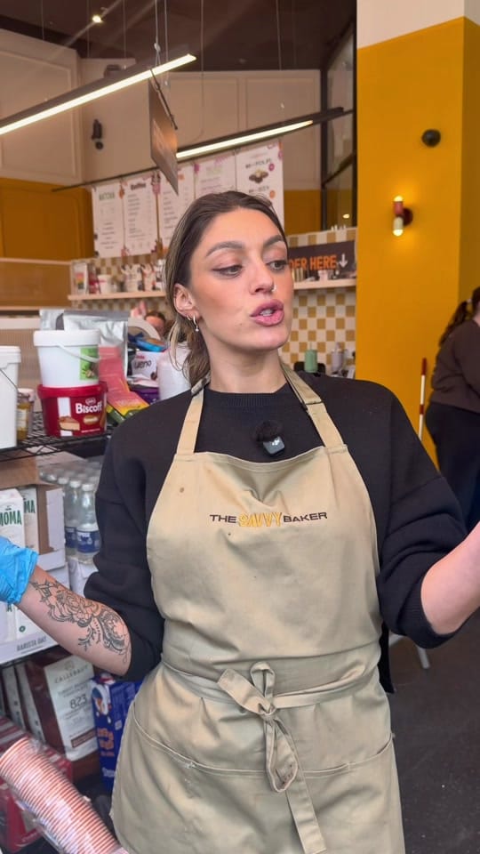 Post 6 by The Savvy Baker on TikTok (video)