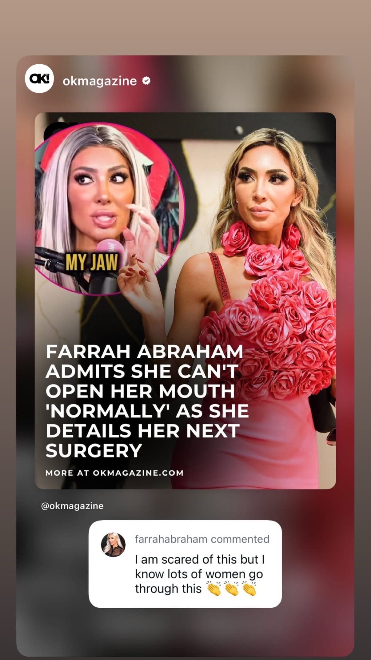 Post 1 by Farrah Abraham on TikTok (video)