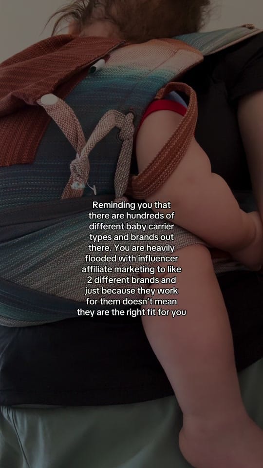 Post 10 by Dr Bonnie Baby PT+Babywearing on TikTok (video)
