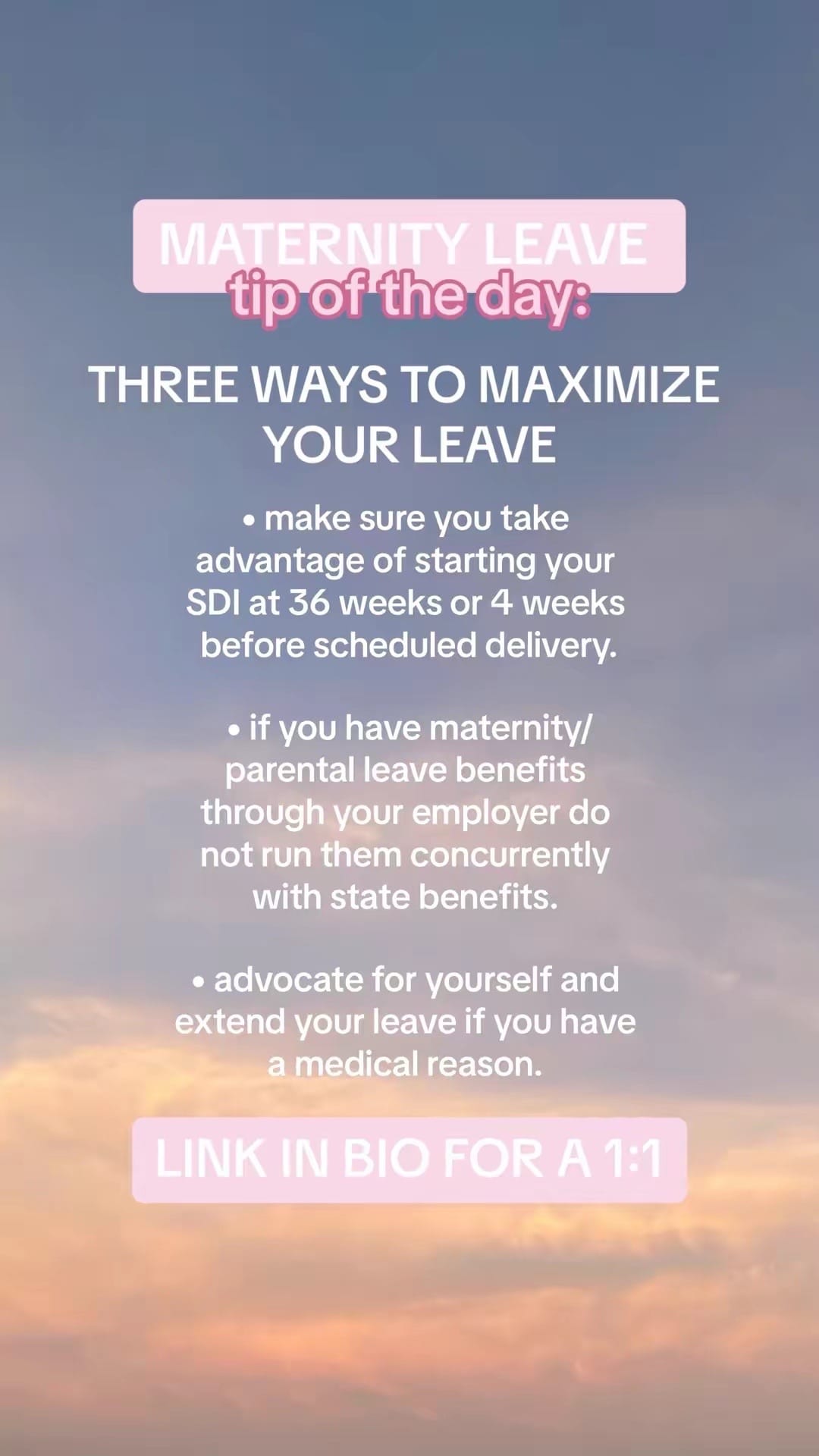 Post 6 by Eliana | YourMaternityLeaveBFF on TikTok (video)