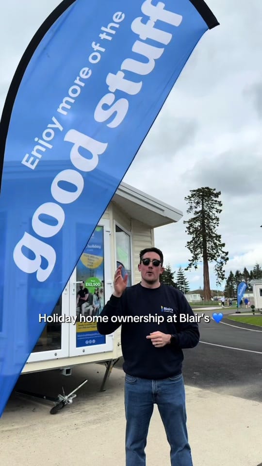 Post 5 by Blair's Holiday Parks on TikTok (video)