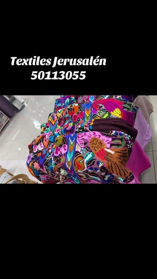 Post 10 by Textiles Jerusalén on TikTok (video)