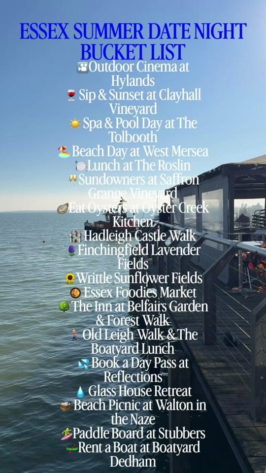 Post 7 by Travel From Essex Food & Wine on TikTok (video)