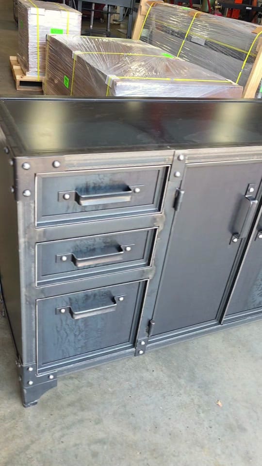 Post 2 by Modern Industrial Furniture on TikTok (video)