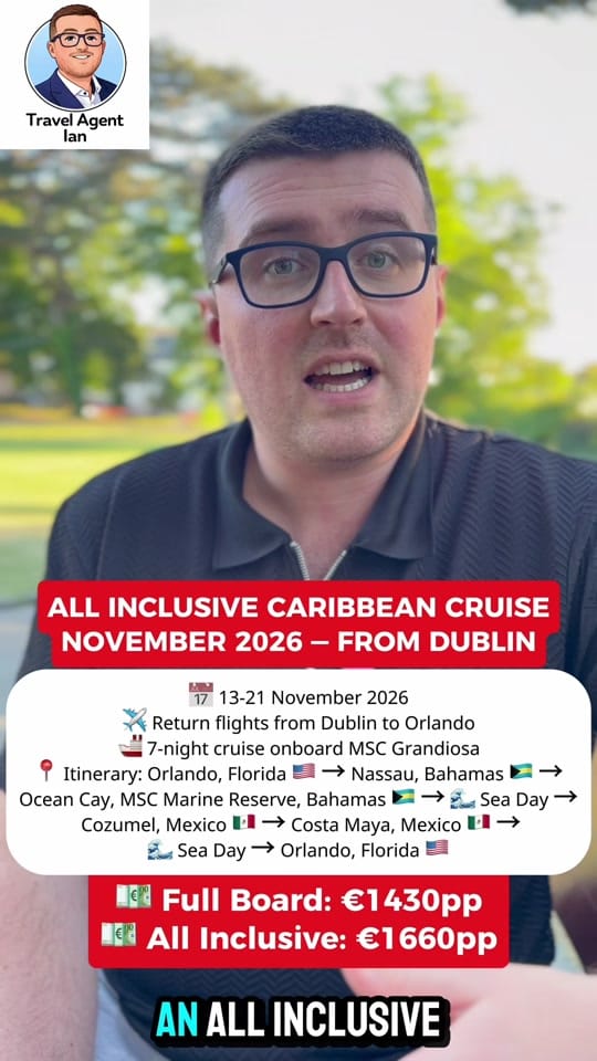 Post 2 by Travel Agent Ian on TikTok (video)
