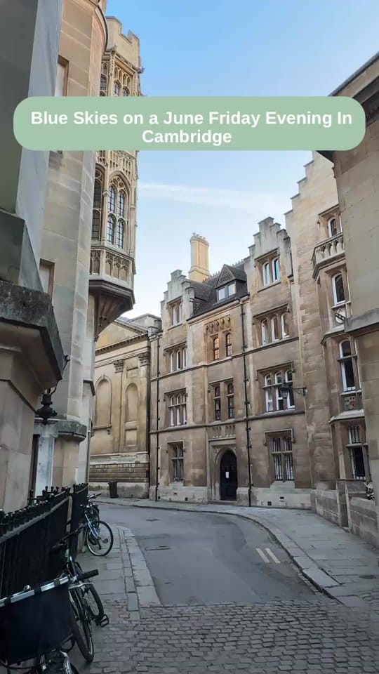 Post 1 by CambridgeWanders on TikTok (video)