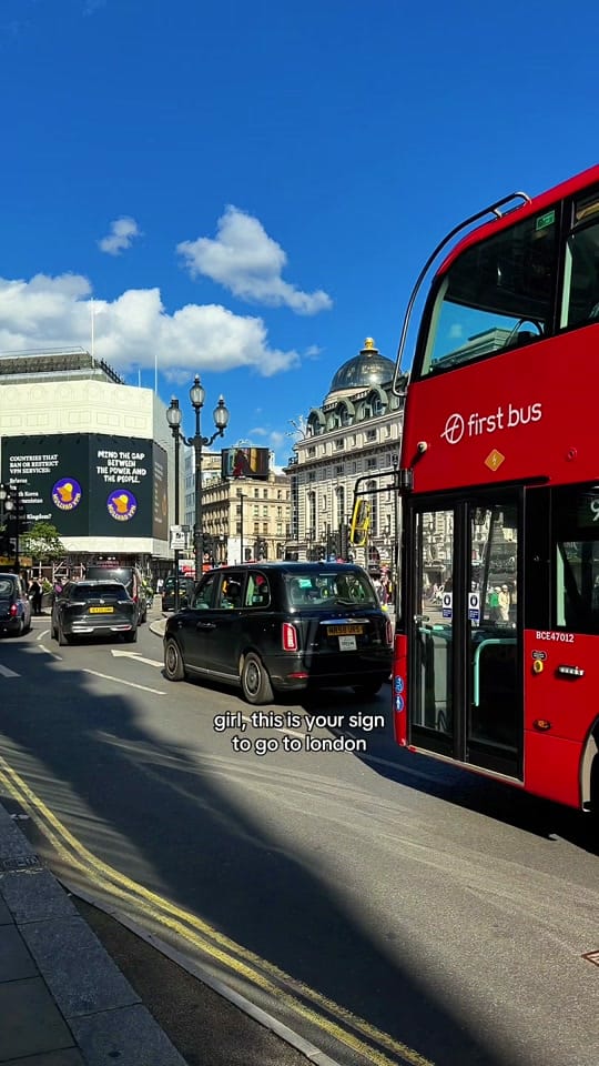 Post 2 by Orleanova London life| Travel on TikTok (video)