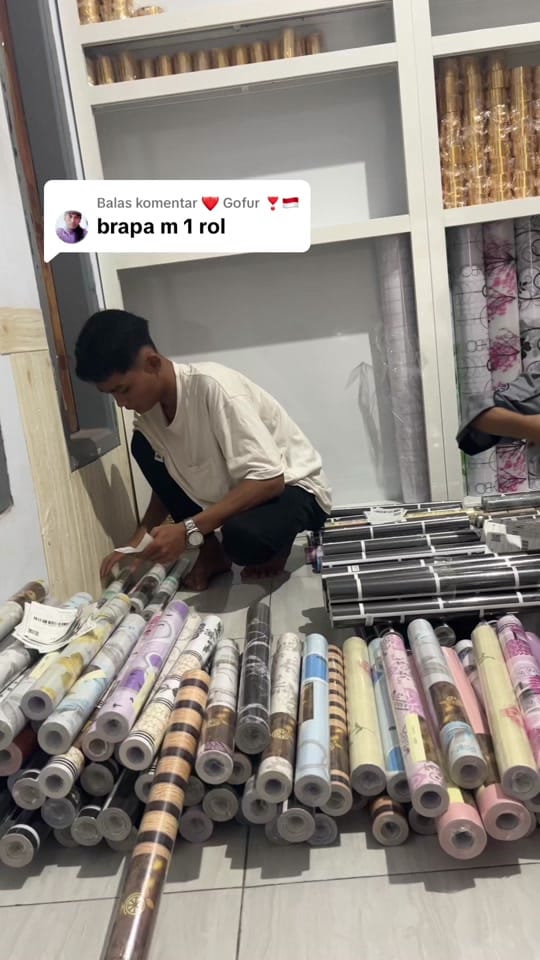 Post 10 by ADIPATI DINDING WALLPAPER on TikTok (video)