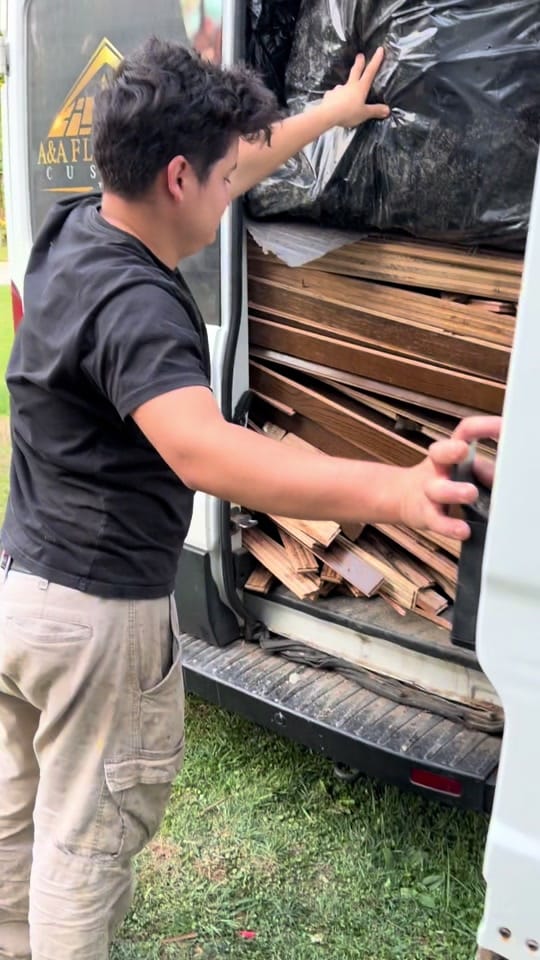 Post 6 by A&A Custom Flooring LLC on TikTok (video)